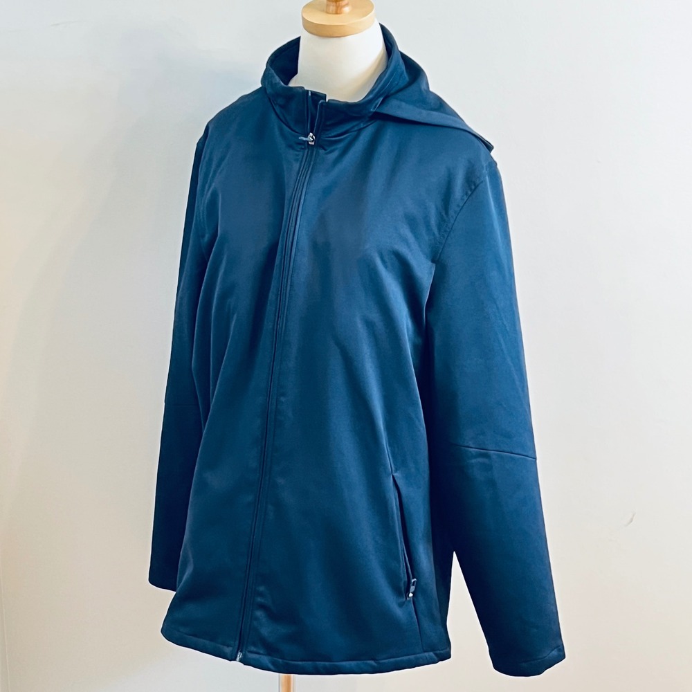 7Diamonds Sable Full Zip Hooded Jacket Mens XL Navy Blue JKT-8233 Lightweight